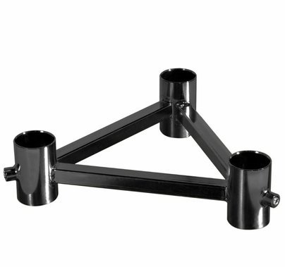 Modern Pipe Truss for 1 1/4" Speed-Rail Black Zinc