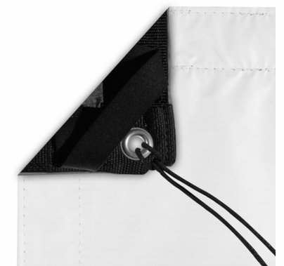 Modern Studio 4' X 4' Black/White Poly Bounce (AKA: Griffolyn) With Bag