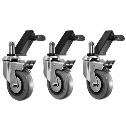 Modern Studio Wheels for Combo Stand (Set of 3)  004-1426