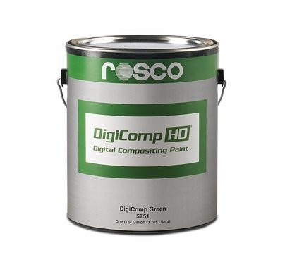 Rosco DigiComp HD Digital Green Paint (5) Gallon