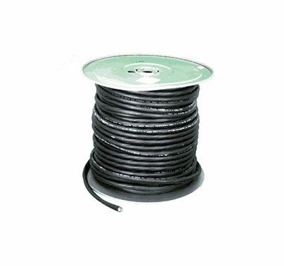 12/3 SJOW Wire-250' Roll Black Extension Cord Cable