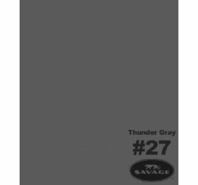 27 Thunder Gray Savage Seamless Paper 107"x12yds