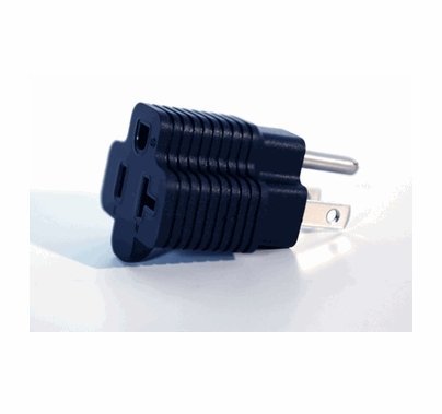 Adapter  NEMA 5-15 Plug to NEMA 5-20 Connector 50301
