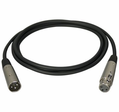Audio Cable Premium Quality XLM-XLF SERIES XLR Male-XLR Female  3 ft.