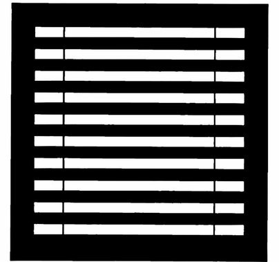 Chimera Horizontal Blinds Micro Window Pattern 16"x16"   5325