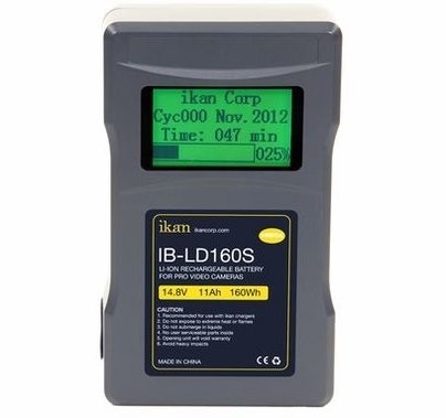 Ikan 160WH Pro Battery w / Display Sony Mount Lithium Ion