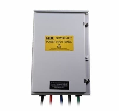 Lex 400a 3 Phase Power Input Panel Generator Hook Up