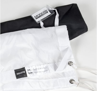 Modern 4x4 Silk Artificial White w/ Bag
