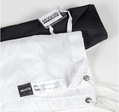Modern Studio 20x20 Silk Artificial White w/Bag, 059-2025