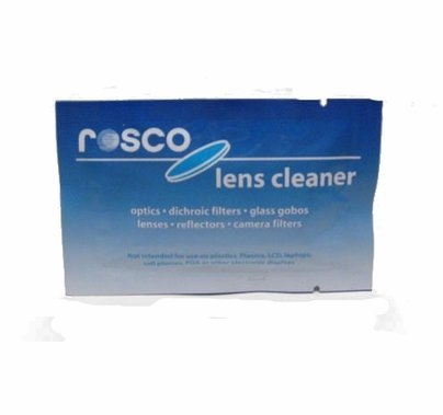 Rosco Lens Cleaner Towelette Single Pack