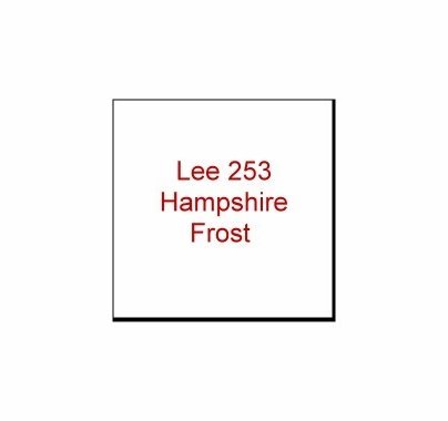 Lee 253 Hampshire Frost Gel Filter Sheet
