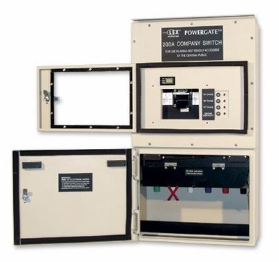 Lex Company Switch 100A 5 Wire Type 3R Outdoor Electrical Disconnect