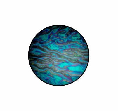 Rosco Cyan Ripple Color Wave Glass Gobo Pattern B Size 33104