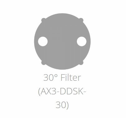 Astera LED 30 Degree Diffusion Filter for AX3 Lightdrop
