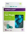 Flents Super Sleep Foam Ear Plugs (NRR 29) (10 Pairs w/Carry Case)