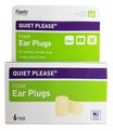 Flents Quiet! Please PVC Foam Ear Plugs (NRR 29) (6 Pairs)