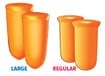 Hearos Supreme Protection Series 7025 UF Foam Ear Plugs - Large Size - CORDED (NRR 33)