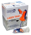 Howard Leight by Honeywell Laser Trak Metal Detectable UF Foam Ear Plugs Corded (NRR 32) (Box of 25 Vending Packs, Each Containing 5 Pairs)
