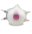 Moldex 2360P100 Disposable Respirator with Adjustable Cloth Straps & Ventex Valve Med/Lg Only (P100) (Case of 20 Masks)
