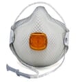 Moldex 2800N95 Plus Nuisance Organic Vapors Disposable Respirator with Cloth HandyStrap & Ventex Valve (N95+OV) (Case of 100 Masks)