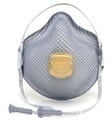 Moldex 2940R95 Plus Nuisance Acid Gases Disposable Respirator with Cloth HandyStrap & Ventex Valve (R95+AG) (Case of 100 Masks)