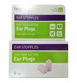 Flents Ear Stopples Ear Plugs (NRR 22) (Pack of 6 Pairs)
