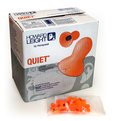 Howard Leight by Honeywell Quiet Reusable Foam Ear Plugs Corded (NRR 26) (Box of 25 Vending Packs, Each Containing 5 Pairs)