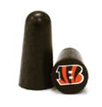 NFL Ear Plugs - Cincinnati Bengals Foam Ear Plugs with NFL Team Colors and Imprints (NRR 32) (6 Pairs)