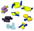 No-Roll Foam Push-In Ear Plugs