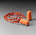 3M 1110 UF Foam Ear Plugs Corded (NRR 29) (Box of 100 Pairs)