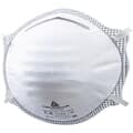 DeltaPlus M1200 N95/FFP2 Disposable Respirator Dust Mask with Dual Adjustable Straps, Metal Nose Clip, and Nose Pad (N95, FFP2) (Case of 200 Masks)