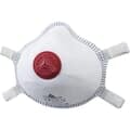 DeltaPlus M1300V N99/FFP3 Disposable Respirator Dust Mask with Exhalation Valve, Dual Extra Wide Adjustable Straps, Metal Nose Clip, and Full Circumference Face Sealing Ring (N99, FFP3) (Case of 50 Masks)