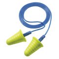E-A-R Push-Ins With Grip Rings No-Roll Foam Ear Plugs Corded (NRR 30) (Case of 2000 Pairs)