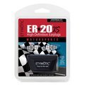 Etymotic ER-20XS-MS-C Compact Motorsports High-Definition Earplugs (NRR 13) (One Pair + 3 Sets Assorted Tips, Neck Cord, and Case)