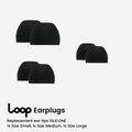 Loop Replacement Silicone Ear Tips - 3 Pairs
