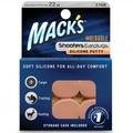 Mack's Shooters Moldable Silicone Putty Ear Plugs - Beige (3 Pairs)