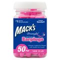 Mack's Dreamgirl Soft Foam Ear Plugs (NRR 30) (Bottle of 50 Pairs)