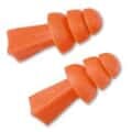 Tasco Tri-Grip Reusable Ear Plugs (NRR 27) (Box of 100 Pairs)