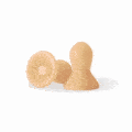 Howard Leight by Honeywell Quiet Reusable Foam Ear Plugs Natural Color Average Size (NRR 26) (Box of 100 Pairs)