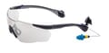 ReadyMax SoundShield Sport Style Safety Glasses with Ear Plugs - PermaPlug™ (NRR 25)