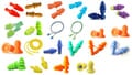 Reusable Industrial Ear Plug Trial Pack (23 Assorted Pairs)