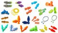 Reusable Industrial Ear Plug Trial Pack (21 Assorted Pairs)