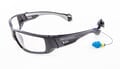 ReadyMax SoundShield Fashion Safety Glasses with Ear Plugs - PermaPlug™ (NRR 25)