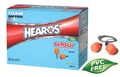 Hearos SoftStar EZ Twist Series 7313 UF No-Roll Foam Ear Plugs - CORDED (NRR 30) (Case of 400 Pairs)