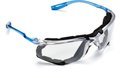 3M Virtua CCS Protective Eyewear 11872-00000-20 with Foam Gasket, Clear Anti-Fog Lens (Case of 20 Pairs)