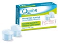Quies Discreet Translucent Silicone Ear Plugs (3 Pairs)