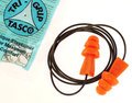 Tasco Tri-Grip&reg; M-TEK Reusable 100% Metal Detectable Cord w/Metal Insert in Ear Plugs Corded (NRR 27) (Box of 100 Pairs)