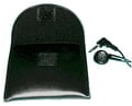 Padded earbud Carry Case With Velcro Flap Closure (One Case)