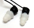 MicroBuds Isolation Earphones (One Pair with Triple-Flange and Foam Tips)