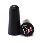 NFL Ear Plugs - Houston Texans Foam Ear Plugs with NFL Team Colors and Imprints (NRR 32) (6 Pairs)